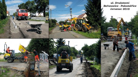 Oprava komunikace - ulice Družstevní